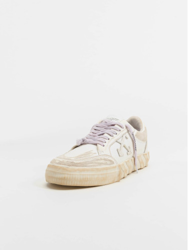 Off-White / sneaker Low Vulcanized Distressed in wit