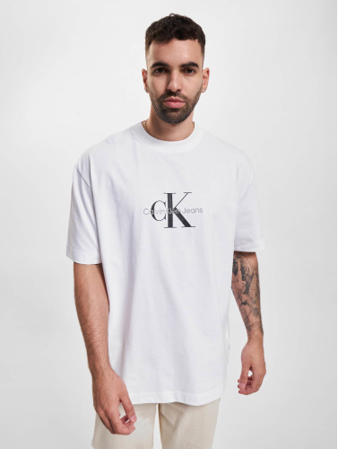 Calvin Klein / t-shirt Monologo Oversized in wit