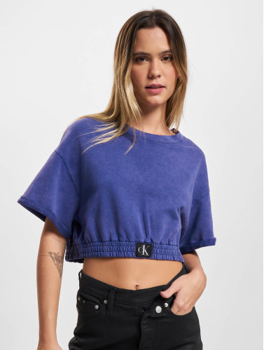 Calvin Klein Jeans / t-shirt Cropped in paars