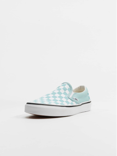 Vans / sneaker Ua Classic Slip-On Color Theory Checkerboard in blauw