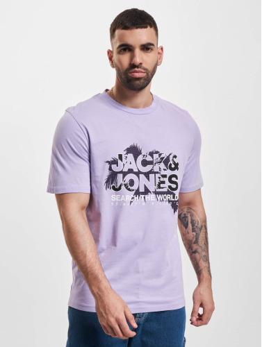 Jack & Jones / t-shirt Marina Crew Neck in paars