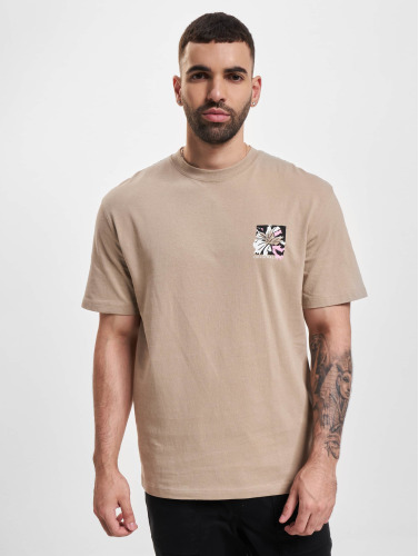 Jack & Jones / t-shirt Cabana Back Crew Neck in beige