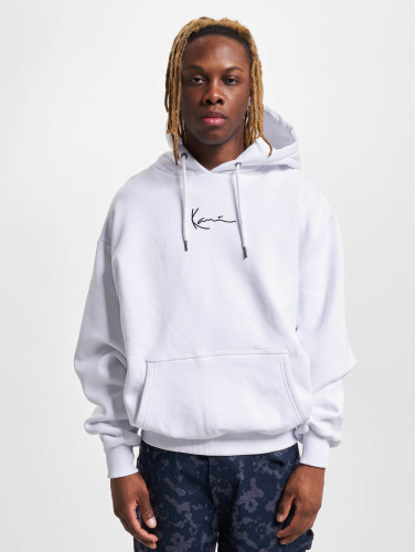 Karl Kani / Hoody Small Signature Print in wit