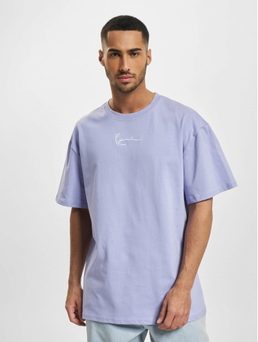 Karl Kani / t-shirt Small Signature Essential in paars