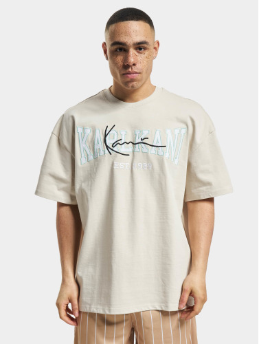 Karl Kani / t-shirt College Signature Heavy Jersey in wit