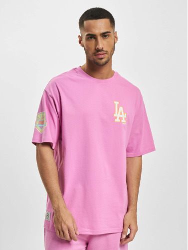 New Era / t-shirt MLB Pastel Oversized Los Angeles Dodgers in rose
