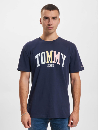 Tommy Jeans T-shirt - Regular Fit - Blauw - L