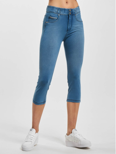 Freddy / Skinny jeans Capri Length Medium Waist N.O.W.® Stonewashed Effect in blauw