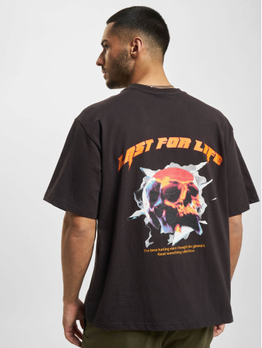 2Y Studios / t-shirt Last For Life Oversize in zwart