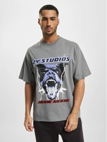 2Y Studios / t-shirt Rottweiler Oversize in grijs