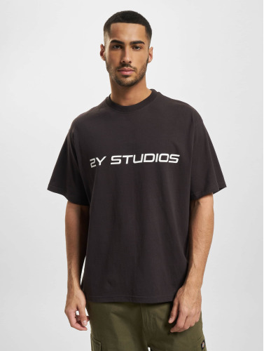 2Y Studios / t-shirt Logo Oversize in zwart