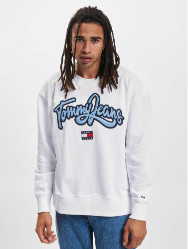 Tommy Jeans / trui Rlx College Pop Text in wit