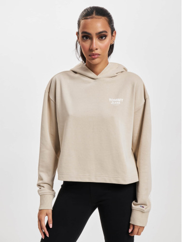 Tommy Jeans / Hoody Boxy Crop in beige