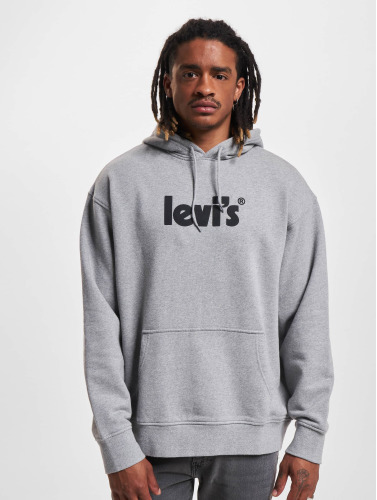 Levi's heren hoodie - Grijs - Maat XL