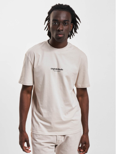 Jack & Jones / t-shirt Vesterbro Crew Neck in beige