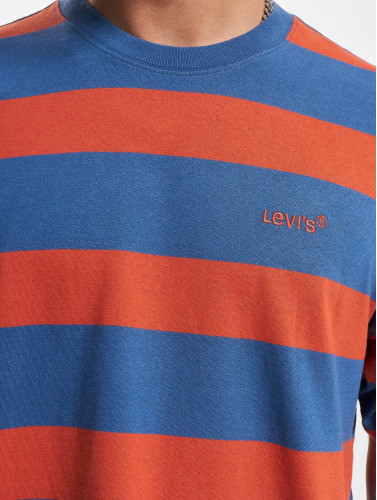 Levi's - T-Shirt Graphic Streep Rood - Maat L - Modern-fit