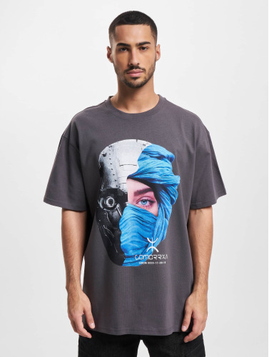 Gomorrha Du Maroc / t-shirt YAZ Tshirt in grijs