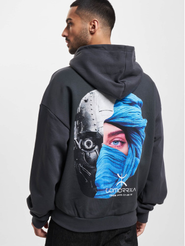 Gomorrha Du Maroc / Hoody YAZ in grijs