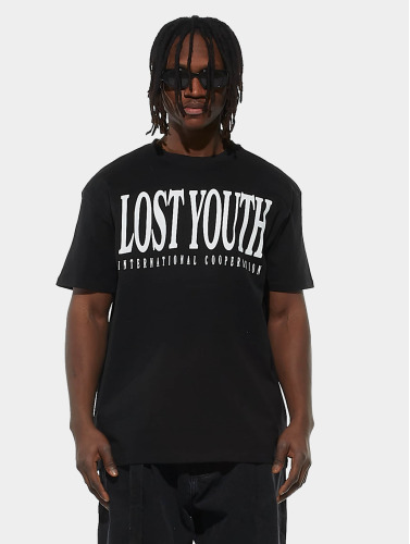 Lost Youth / t-shirt International in zwart