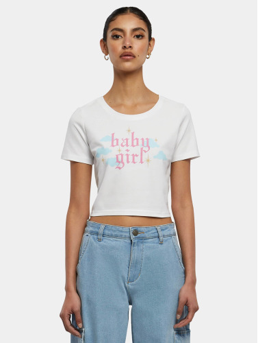 Miss Tee / t-shirt Baby Girl in wit