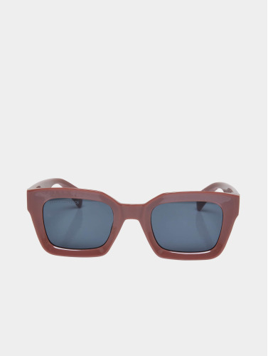 Urban Classics / Zonnebril Sunglasses Poros With Chain in oranje