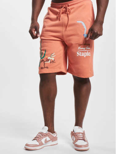 Staple / shorts Acme Corp in oranje