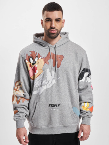 Staple / Hoody Looney Tunes All over Print in paars