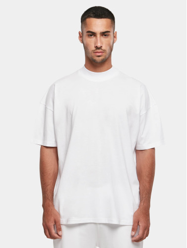 Build Your Brand / t-shirt Oversized Mock Neck in wit