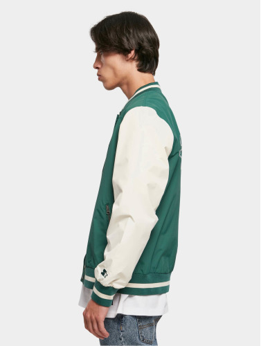 Starter Black Label College jacket -XL- Nylon Donkergroen