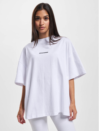 PEGADOR / t-shirt Culla Logo Heavy Oversized T-Shirt in wit