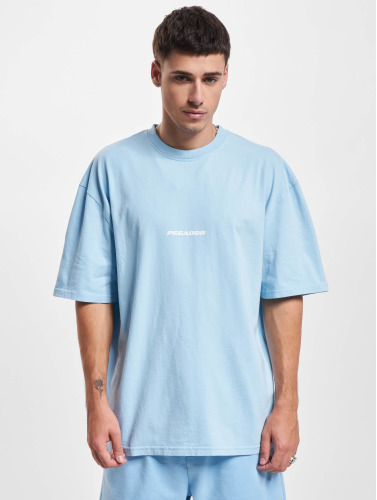 PEGADOR / t-shirt Colne Logo Oversized in blauw