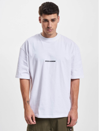 PEGADOR / t-shirt Colne Logo Oversized in wit