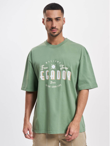 PEGADOR / t-shirt Stokes Oversized in groen