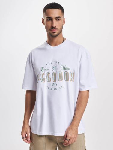 PEGADOR / t-shirt Stokes Oversized in wit