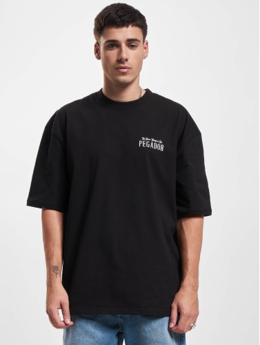 PEGADOR / t-shirt Leander Oversized in zwart