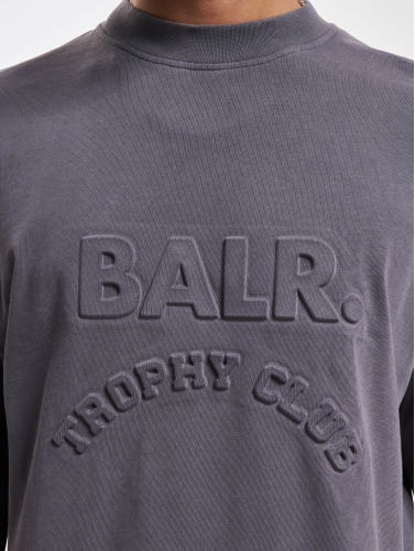 BALR / t-shirt Joey Box Washed Trophy Club Washed in grijs