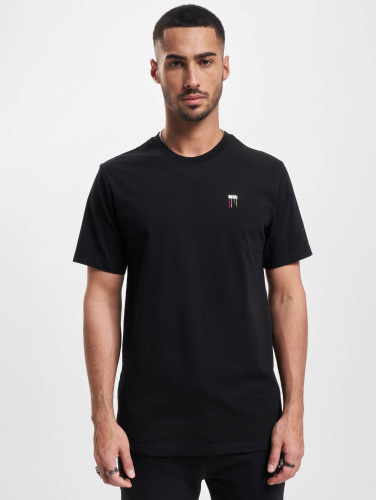 BALR / t-shirt Olaf Straight Colored Letters Jet in zwart