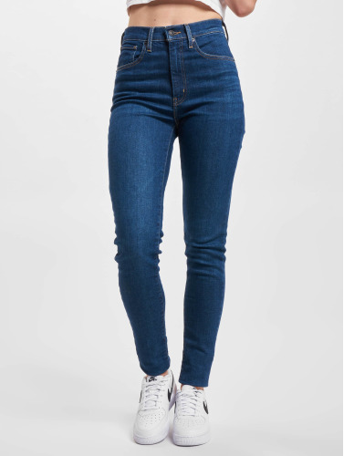 Levi's® / High Waisted Jeans Mile High Super Skinne W in blauw