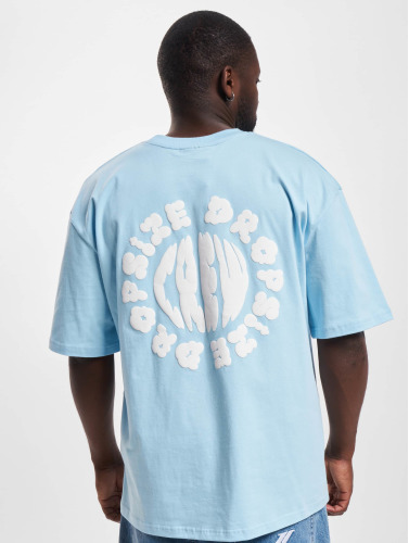 Dropsize / t-shirt Dropsize Heavy Crew T-Shirt in blauw