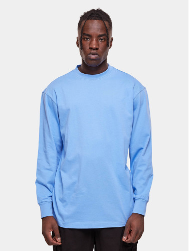 Urban Classics Longsleeve shirt -5XL- Tall Tee Blauw