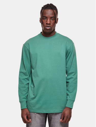 Urban Classics Longsleeve shirt -3XL- Tall Tee Groen