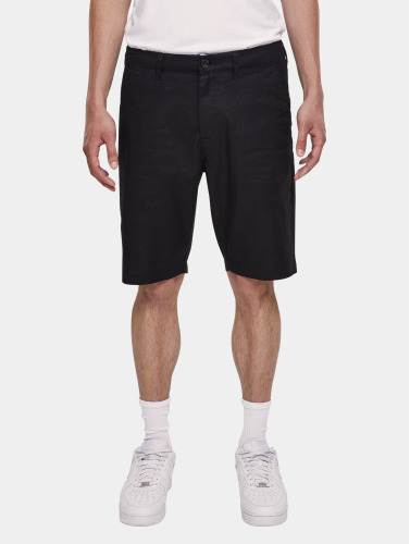 Urban Classics / shorts Cotton Linen in zwart