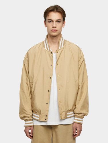 Urban Classics College jacket -3XL- Light Beige