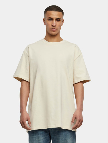 Urban Classics Heren Tshirt -L- Heavy Oversized Ivoorkleurig