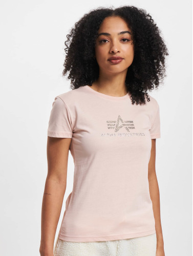 Alpha Industries / t-shirt Crystal in rose