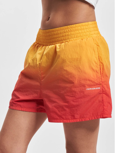 Calvin Klein Jeans / shorts Dip Dye in oranje