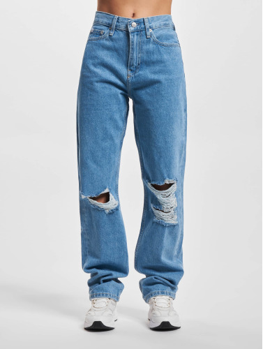 Calvin Klein Jeans / Loose fit jeans High Rise in blauw