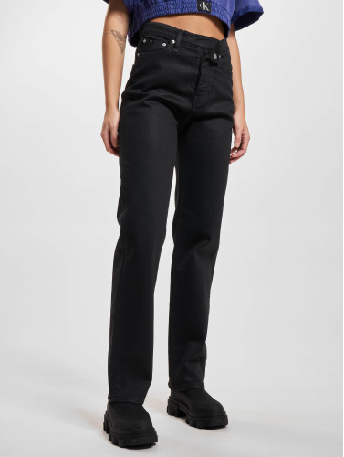 Calvin Klein Jeans / Straight fit jeans Jeans High Rise in zwart
