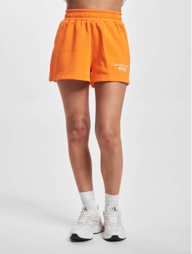 Calvin Klein Jeans / shorts Jeans Rib Insert Interlocks in oranje