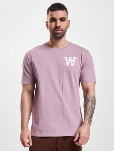 Wood Wood / t-shirt Ace Aa Puff in paars